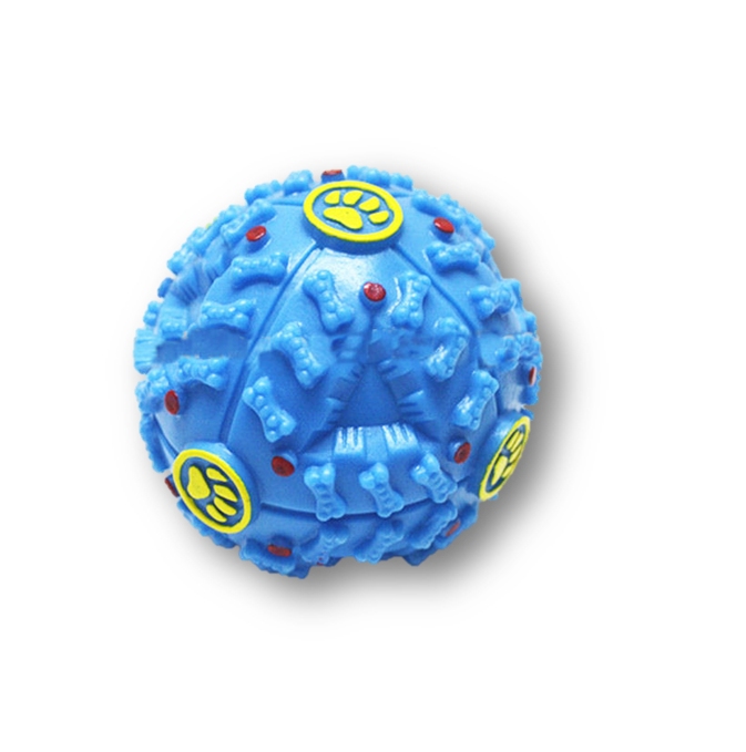 PELOTA SNACK CON SONIDO 10CM. LOMAS SUR (COD 1081)