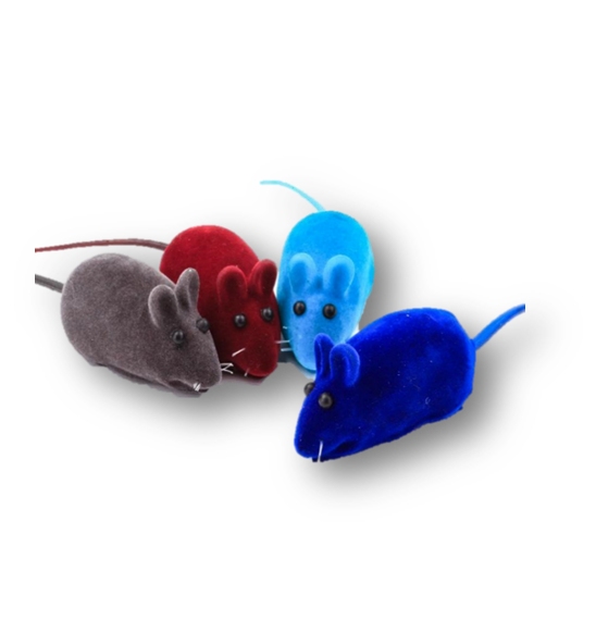 RATON PIEL COLOR X 4 .LOMAS SUR (COD 1359 )