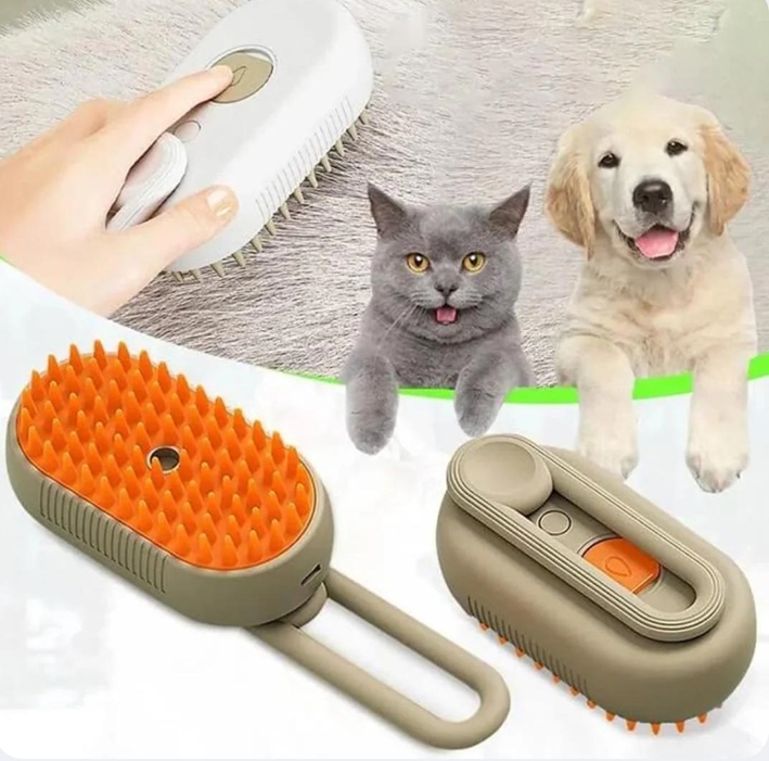 CEPILLO CON MANGO A VAPOR PARA PERROS Y GATOS (COD 289 )