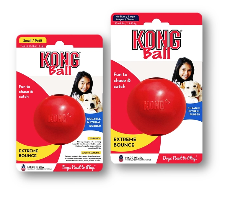 KB1 - KONG BALL MEDIUM/LARGE 7.5 CM (COD 3393)