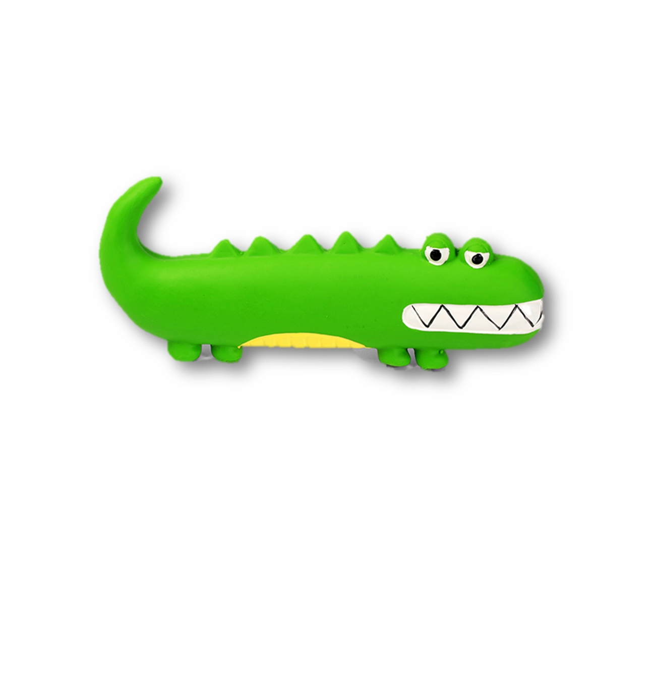 JUGUETE CON CHIFLE COCODRILO 19CM (COD 57 )