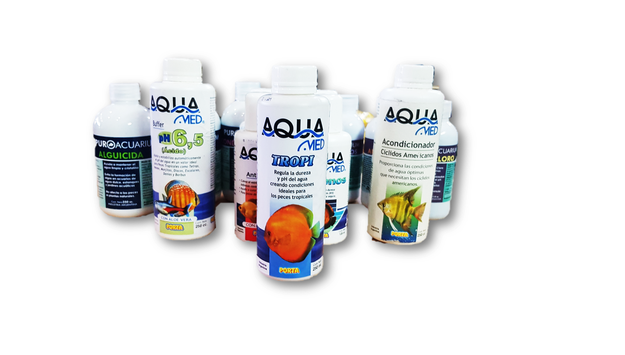 PUROACUARIUM ANTIPARASITOS X125CC. .PORTA 5+1 (COD 2596)