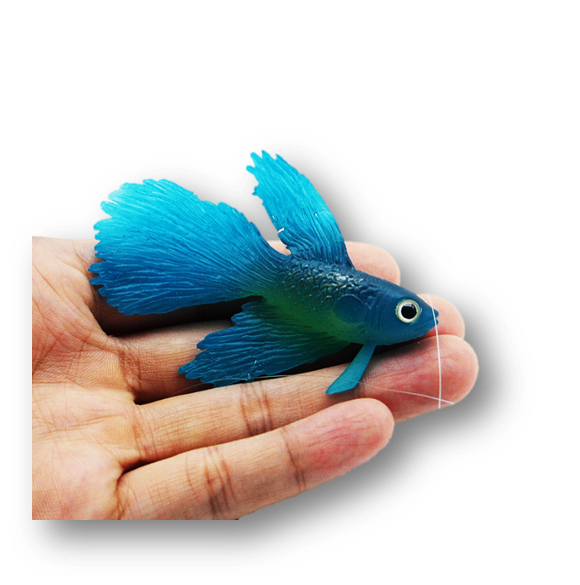 PEZ BETTA C/ GOLDFISH SILICONA (COD 6160)