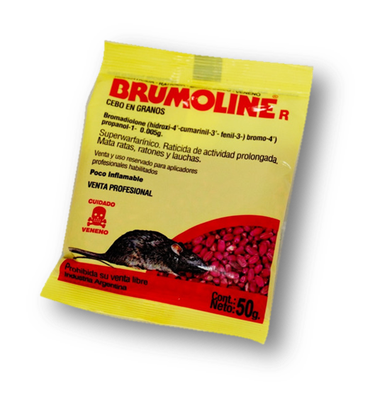 BRUMOLINE BLOCK X 60GR RATICIDA (COD 841 )