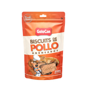 BISCUIT POLLO SOBRE X 500GR. GOLOCAN (6) (610-D) (COD 5657) - https://lomassur.com.ar